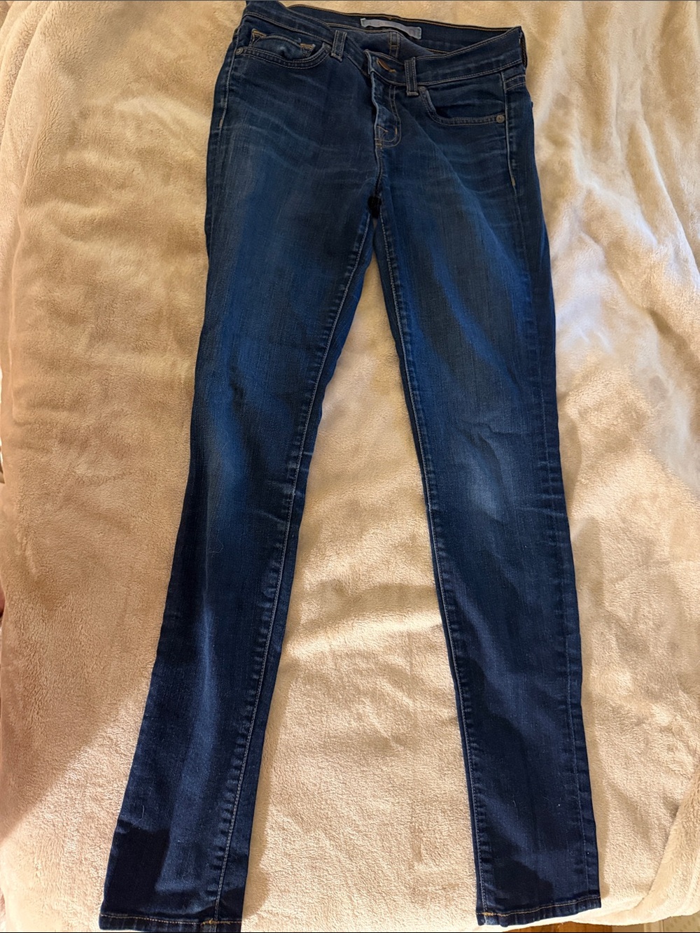 J Brand Deep Indigo Skinny Jeans